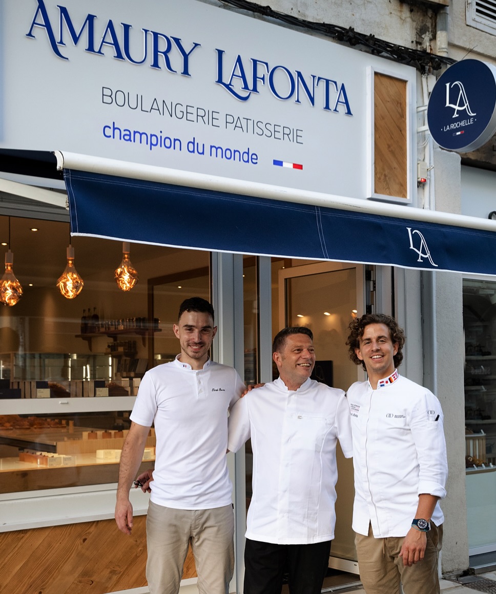 Boulanger au travail